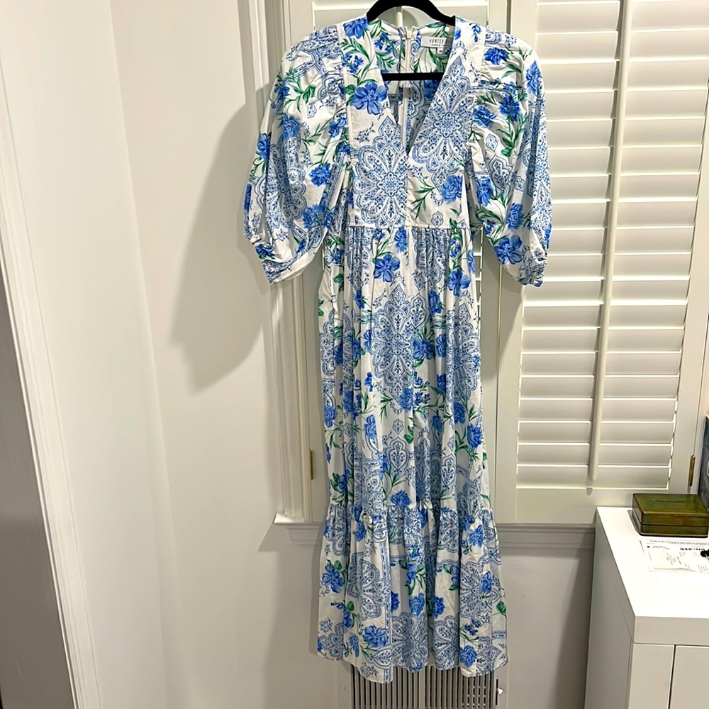 Hunter bell floral dress, size XS